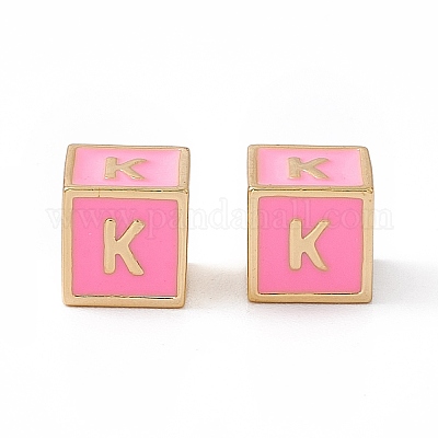 Стойки покрытие латунь эмаль бисер KK-B060-04G-05K-1