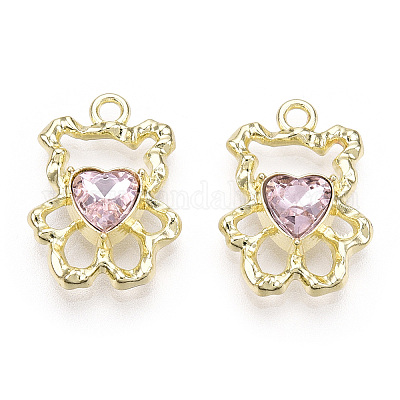 Сплав с подвесками из горного хрусталя PALLOY-N176-13KCG-NR-1