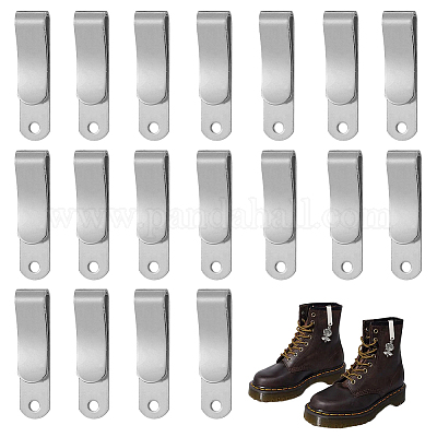 20 шт. латунные зажимы для галстука&nbsp;KK-SC0007-10P-1