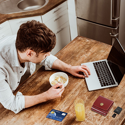 3 шт. 3-цветный чехол для карт из искусственной кожи AJEW-FH0005-57-1