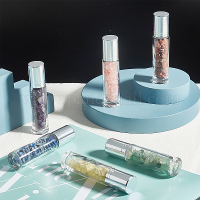 Стеклянные бутылки с роликовыми шариками AJEW-PH0001-49-1