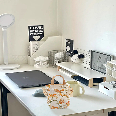 Подарочная упаковка для конфет с цветочным принтом ABAG-WH0032-82A-1