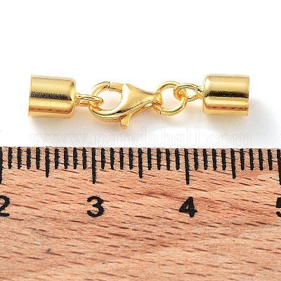 925 стерлингового серебра застежкой омар коготь STER-P055-03G-G-1