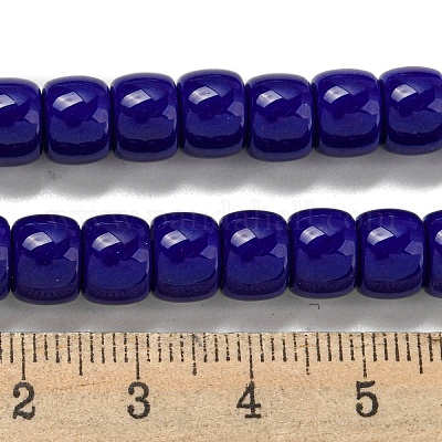 Непрозрачное стекло бисер нитей X-GLAA-NH0002-B01-1