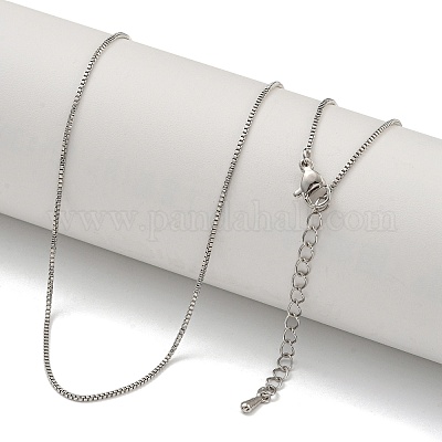 Ожерелья-цепочки из латуни для женщин NJEW-U011-05P-1