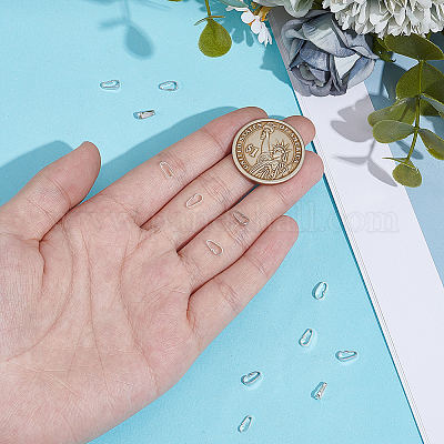 12 шт. 2 стиля 925 застежки-кнопки из стерлингового серебра STER-NB0001-31-1