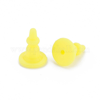 Силиконовые гайки для ушей&nbsp;LS-SIL-N004-09-B04-1