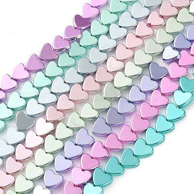 Гальванические нити из синтетических немагнитных гематитовых бусин G-C248-B01-8mm-1