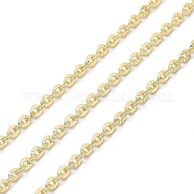 Латунные текстурированные кабельные цепи CHC-Z002-01G-1