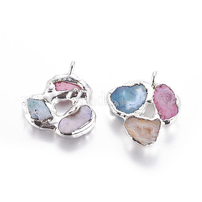 Природные подвески агат G-L509-70S-1