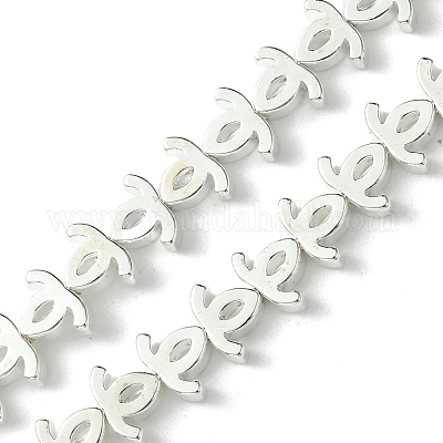 Гальванические нити из синтетических немагнитных гематитовых бусин G-H020-A01-04-1