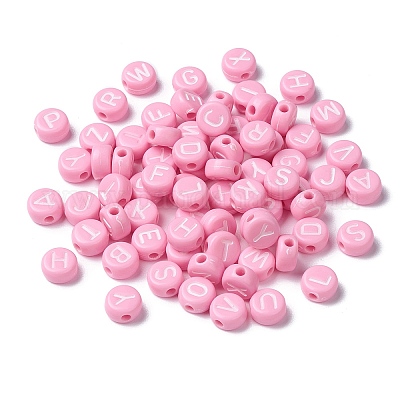 Непрозрачные акриловые бусины MACR-S273-11G-1