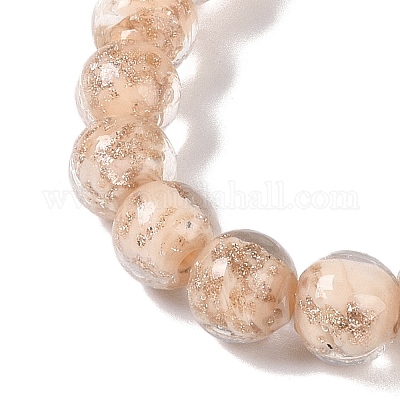 Бусины ручной работы бусины золотого песка X-LAMP-Z009-01J-1