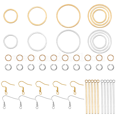 Набор для самостоятельного изготовления кольца и серьги-капли DIY-UN0002-99-1