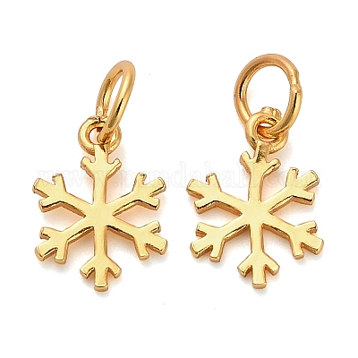 925 серебряная рождественская подвеска в виде снежинки STER-P071-18G-1