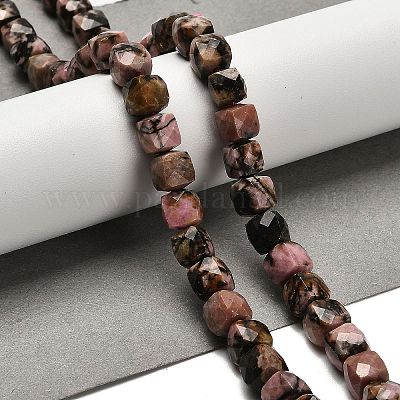 Природные родонит бисер нитей G-H078-C16-01-1