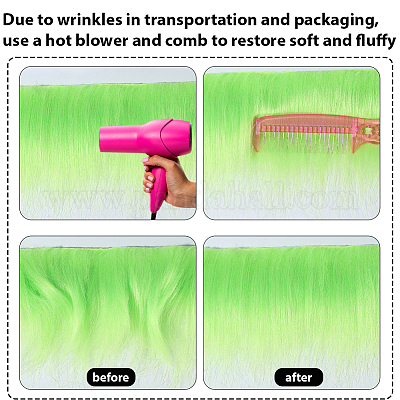 1 шт. искусственная шерстяная ткань для Рождества AJEW-GF0011-13D-1