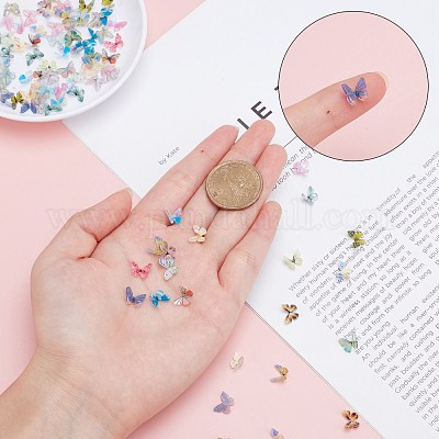 96 шт. 3d смоляные кабошоны MRMJ-SC0001-02-1