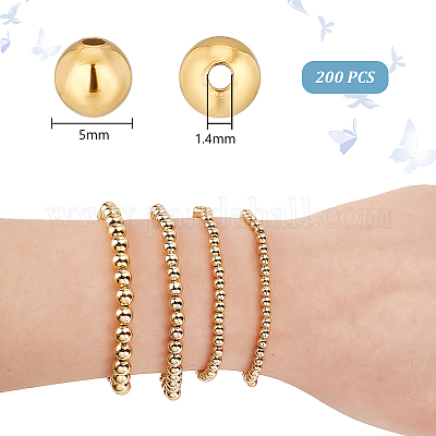 Spacer бисер латунные KK-PH0006-38B-1