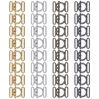 32 шт. пряжки для ремня из сплава 4 цветов FIND-CA0009-20-1