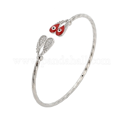 Браслеты-манжеты из латуни с микропаве из прозрачных кубических цирконий для женщин&nbsp;LS-BJEW-B145-08G-03-1