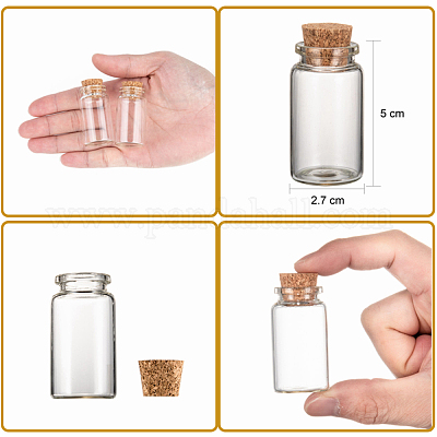 Стеклянные бутылки стеклянные фляги AJEW-H004-4-1