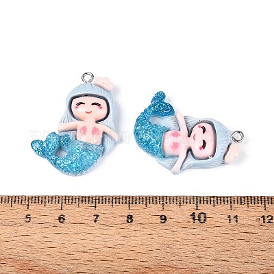 Подвески из непрозрачной смолы RESI-D055-033P-1