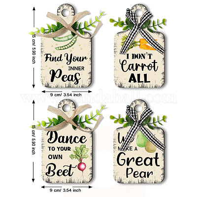 Деревянная подвеска HJEW-WH0074-021-1