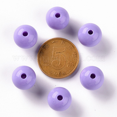 Непрозрачные акриловые бусины&nbsp;MACR-S370-C12mm-A32-1