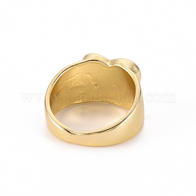 Широкополосные кольца из сплава эмали RJEW-N034-009-RS-1