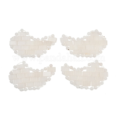 Натуральные белые нефритовые патчи для глаз G-D301-A04-1