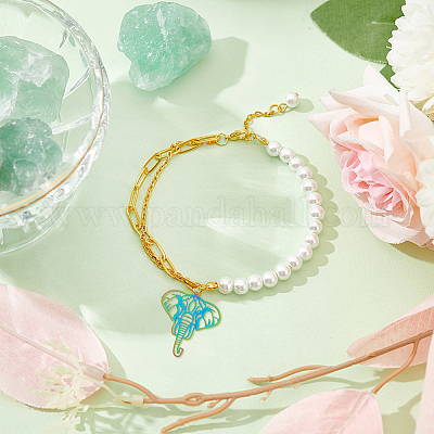 54 шт. 9 стиля ионного покрытия (IP) 201 филигранные подвески из нержавеющей стали STAS-DC0014-74-1