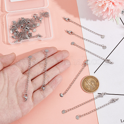 20 шт. удлинитель цепи из нержавеющей стали 304 STAS-UN0060-87P-1