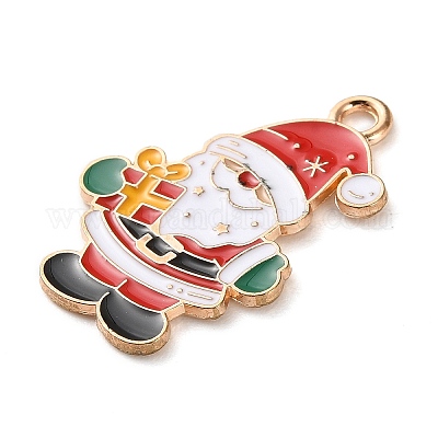 Подвески из эмали и сплава ENAM-B030-02G-04-1