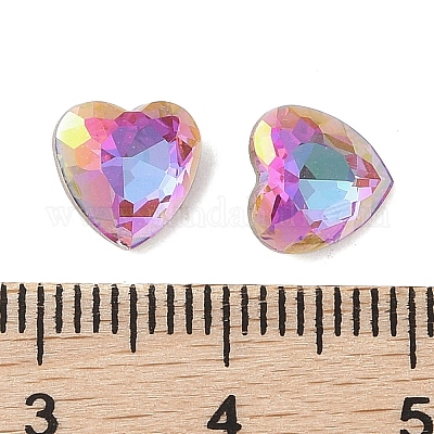 Стеклянные стразы кабошоны RGLA-L029-08B-HELA-1