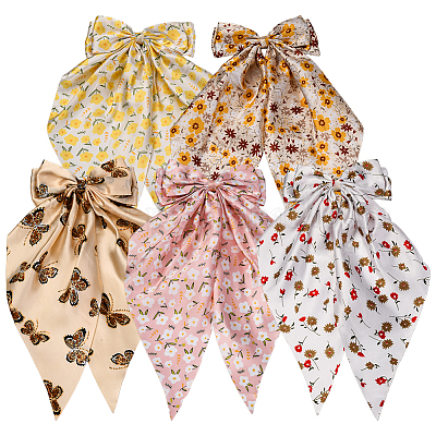 5 шт. 5-х цветные тканевые заколки для волос&nbsp;PHAR-SP0001-21-1