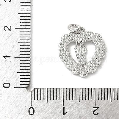 Латунные подвески из натуральной белой ракушки в стиле религии KK-S522-23P-B-1