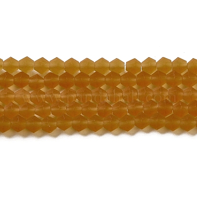 Имитировать нити бус из матового стекла из австрийского хрусталя GLAA-F029-TM2mm-B28-1