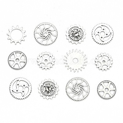 20 шт. Подвески из сплава в тибетском стиле TIBEP-FS0001-03AS-1