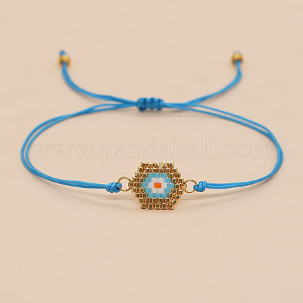 Браслеты из стеклянных бус в богемном стиле PL8601-4-1