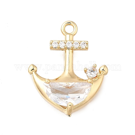 Латунные микро проложить кубического циркония подвески KK-Q048-09G-1