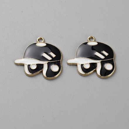 Подвески из эмали и сплава ENAM-CJC0010-36B-01-1