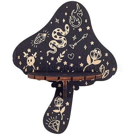 Держатели маятника для биолокации из древесины тополя AJEW-WH0377-021-1