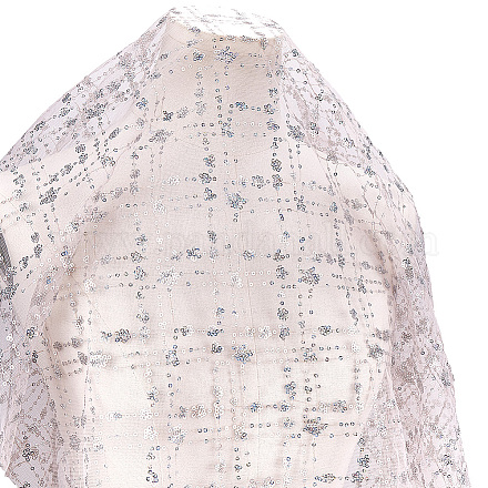 Полиэстеровые ткани с пайетками DIY-WH20048-027C-1