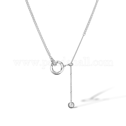 Латунные прозрачные кубические цирконии кольца подвески ожерелья PW-WGAC8FC-02-1