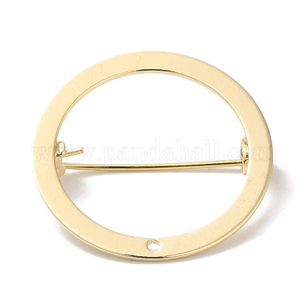 Фурнитура латунная для броши&nbsp;LS-KK-U013-12G-1