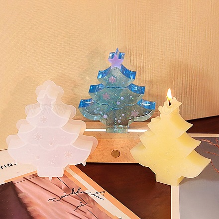 Силиконовые Молды на рождественскую тематику Молды для свечей SIMO-Z006-07D-1