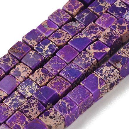 Натуральные имперские нитки из яшмы G-I248-02-02-1