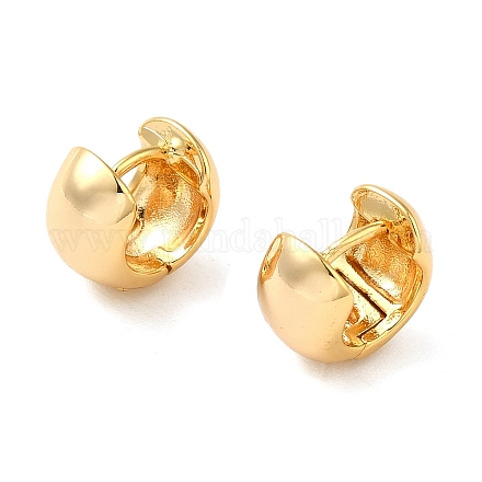 Латунные серьги EJEW-O003-02D-G-1