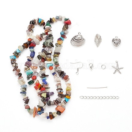 Комплекты для изготовления сережек DIY-FS0001-45-1